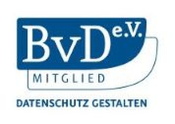 Mitglied im Berufsverband der Datenschutzbeauftragten Deutschlands (BvD) e.V.